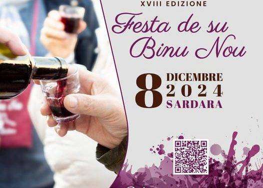 Festa de su Binu Nou a Sardara: appuntamento l’8 dicembre