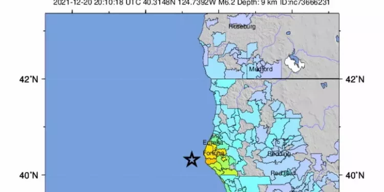 Sisma magnitudo 7 vicino costa California, allerta tsunami