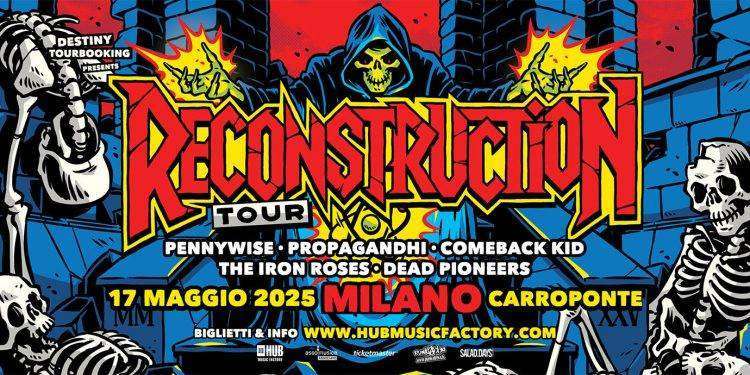 Reconstruction Tour: in arrivo per la prima volta in Italia