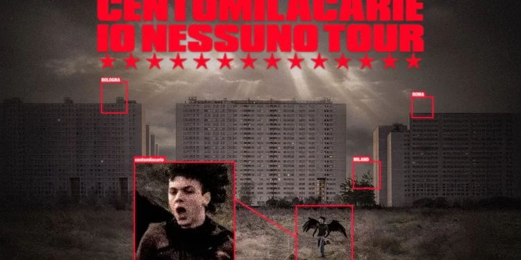 Centomilacarie annuncia il “Io Nessuno Tour” per la primavera 2025