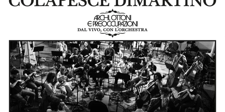 Colapesce Dimartino tornano dal vivo con un inedito tour nei teatri, accompagnati da orchestra