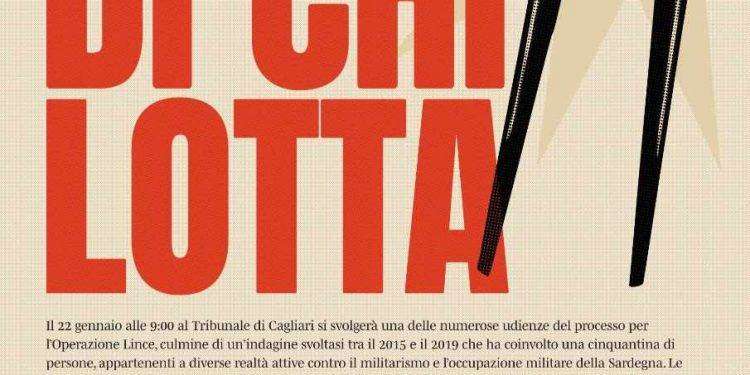 Antimilitarismo, a Cagliari corteo contro l’Operazione Lince