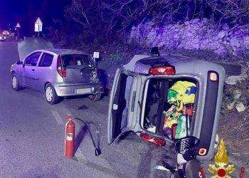 Olbia, scontro tra tre auto: tre feriti