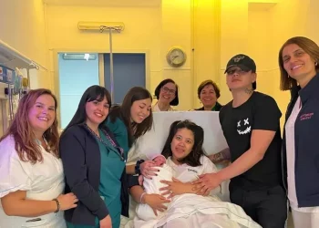 Astrid Luna la prima nata a Cagliari nel 2025, parto al Brotzu