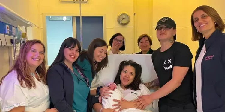 Astrid Luna la prima nata a Cagliari nel 2025, parto al Brotzu