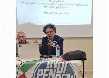 Geraci (Indipendenza): “Immediato ritorno nella via della seta e abolizione delle sanzioni contro la Russia”