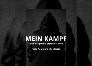 “Mein Kampf”, Sabrina Mascia e Andrea Meloni portano in scena il testo di Stefano Massini: il 1 febbraio alle 21 al Teatro Alkestis
