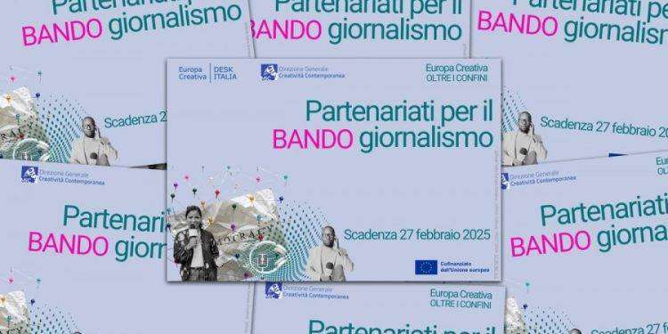 Partenariati per il giornalismo, pubblicato il bando 2025
