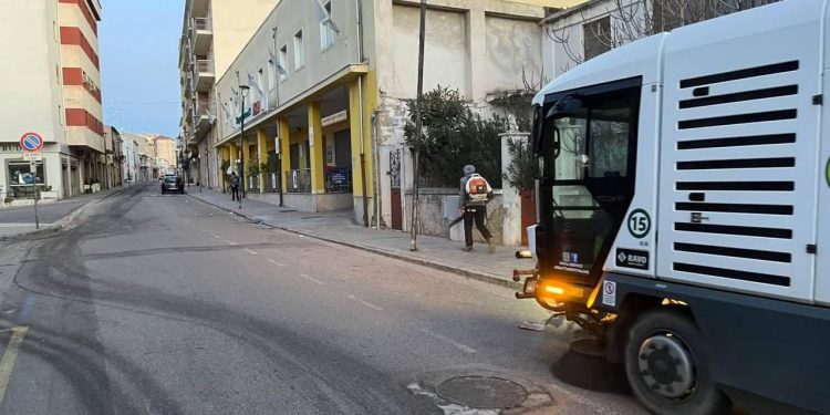 Sanluri, al via la nuova convenzione per la pulizia delle strade