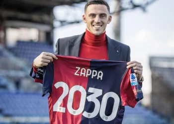 Cagliari, l’esterno destro Gabriele Zappa rinnova sino al 2030