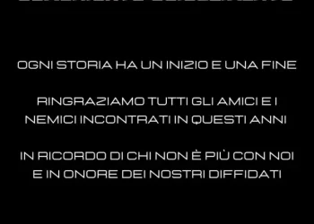 Ultras Perugia, dopo 31 anni si scioglie la Brigata: «Ringraziamo amici e nemici»