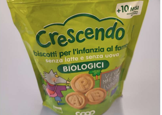 Coop richiama altri lotti di biscotti per l’infanzia: contengono troppo piombo. Potrebbero comportare un rischio per la salute