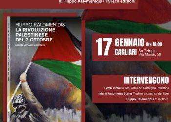 “La Rivoluzione Palestinese del 7 Ottobre”, il 17 gennaio presentazione a Cagliari del libro di Filippo Kalomenìdis
