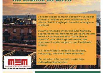 “Ambiente e territorio: ripensare la città”, il Movimento per la Decrescita Felice in convegno a Cagliari