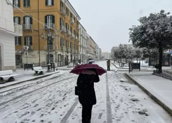 L’inverno soffia sull’Italia: pioggia, neve e vento al Centro-Sud