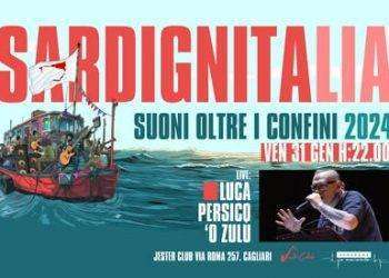 Luca O’Zulù Persico a Cagliari, reading musicale al Jester Club