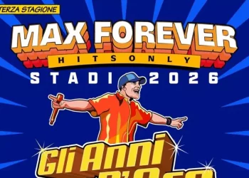 Max Pezzali annuncia Max Forever Gli anni d’oro – Stadi 2026
