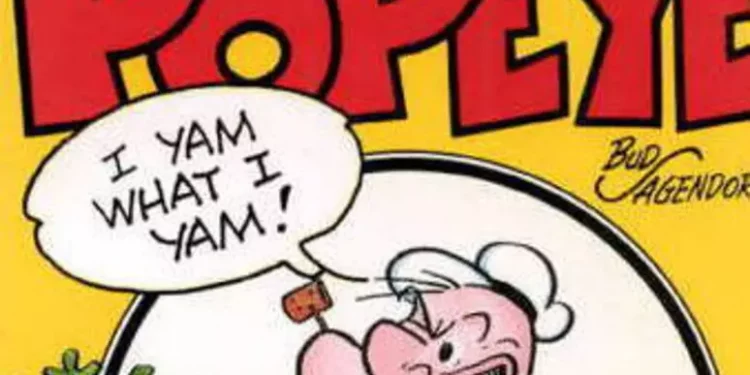 Copyright, Braccio di Ferro e Tintin di dominio pubblico