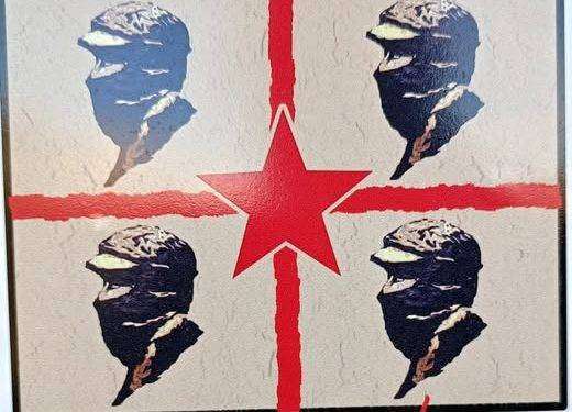 Attacca adesivi con scritto “Sardigna libera e Ruja” a Nuoro,  fermato e perquisito: la solidarietà di Libertade