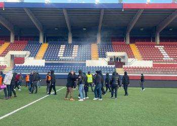 Scontri fra tifosi dopo L’Aquila-Sambenedettese