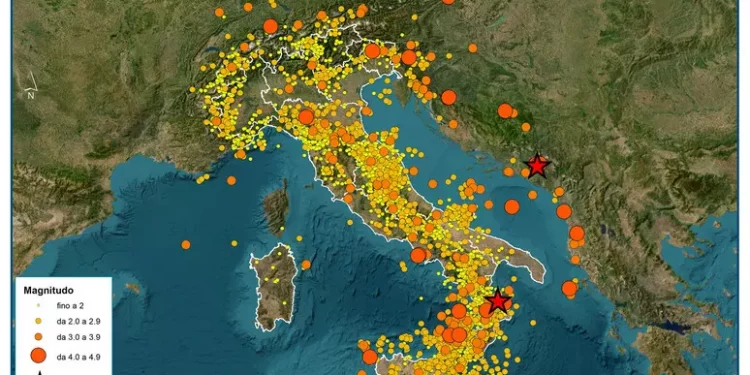 Nel 2024 in Italia quasi 17mila terremoti, 2 ogni ora: In Sardegna 14 scosse