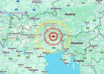 Forte scossa di terremoto di magnitudo 3.8 in Friuli