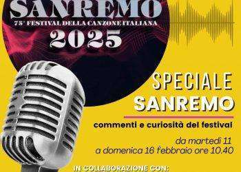 Speciale Sanremo, dall’ 11 al 16 febbraio su Radio Carbonia