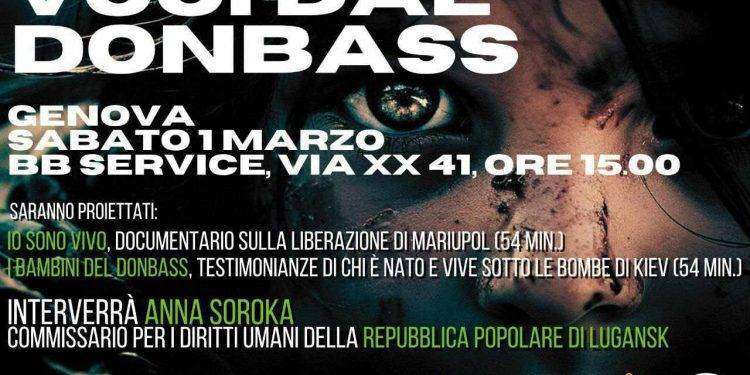 “Voci dal Donbass”: proiezione a Genova