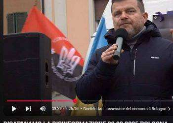 Bologna, assessore del Comune (vicino al Pd) alla manifestazione pro Kiev  insieme ai nazionalisti