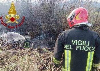 Primi incendi in Sardegna, in azione i Vigili del Fuoco ad Arzachena