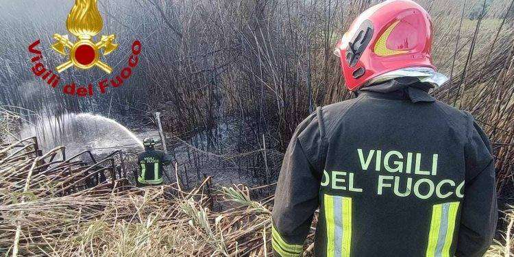 Primi incendi in Sardegna, in azione i Vigili del Fuoco ad Arzachena