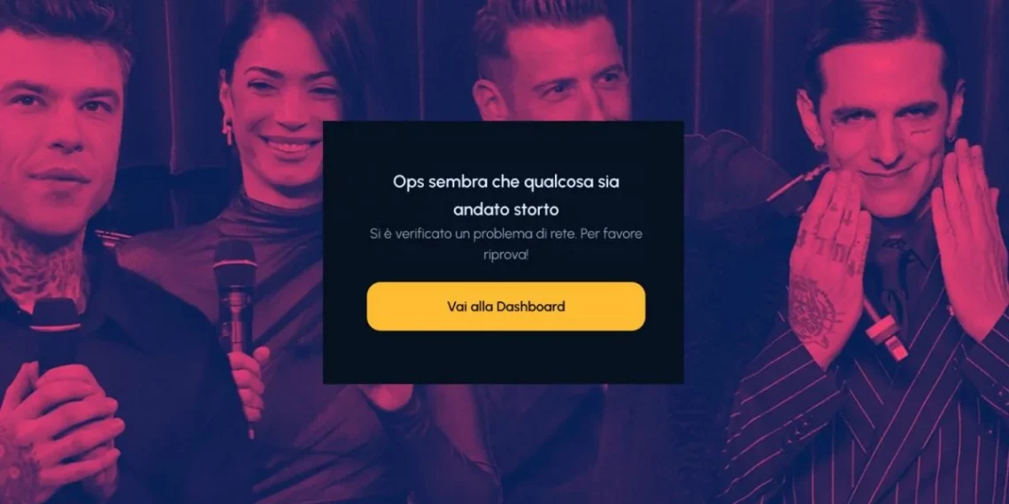 FantaSanremo in down, problemi con l’app e il sito