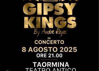 Gipsy Kings in concerto a Taormina, unica data italiana al Teatro Antico