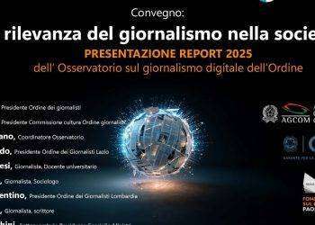 La rilevanza del giornalismo nella società, Report 2025 Osservatorio informazione digitale