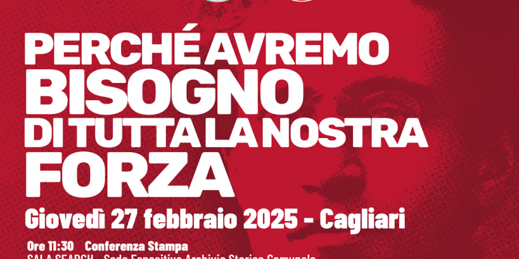 Nicola Fratoianni, segretario nazionale di Sinistra Italiana arriva a Cagliari il 27 febbraio