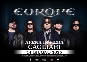 Gli Europe in concerto a Cagliari a giugno 2025
