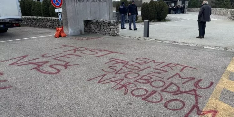 Vandalizzata foiba Basovizza alla vigilia Giorno del ricordo