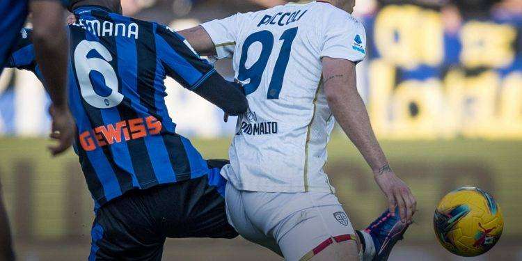 Il Cagliari ferma l’Atalanta stanca per la Champions