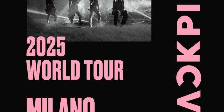Le Blackpink per la prima volta in concerto in Italia, con una tappa del tour a Milano
