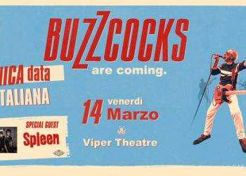 I Buzzcocks a marzo in concerto a Firenze