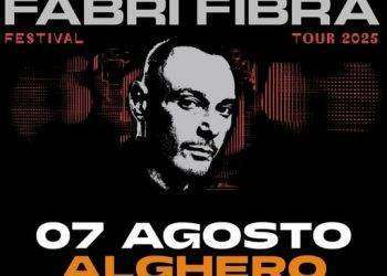 Alghero, il 7 agosto sul palco Fabri Fibra
