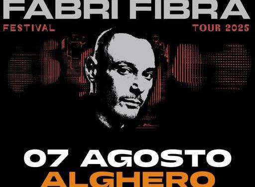 Alghero, il 7 agosto sul palco Fabri Fibra