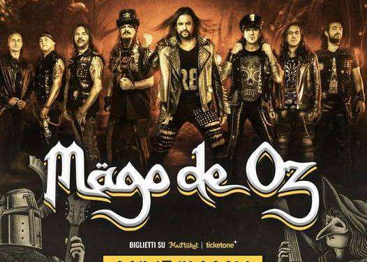 Concerto dei Mago De Oz a Trezzo d’Adda il 17 maggio 2025