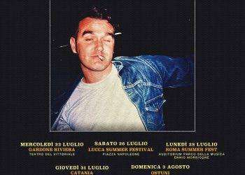 Morrissey torna in Italia nell’estate 2025 per cinque concerti