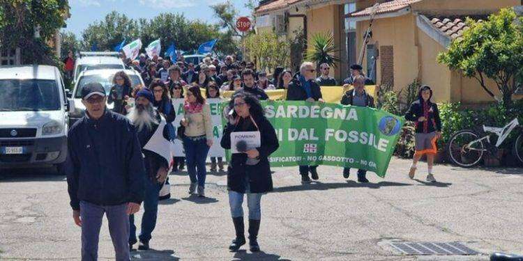 No al gassificatore a Giorgino, nuova protesta ambientalisti