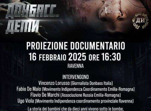 Proseguono in tutta Italia le proiezioni dei documentari di Russia Today: il 16 febbraio appuntamento a Ravenna