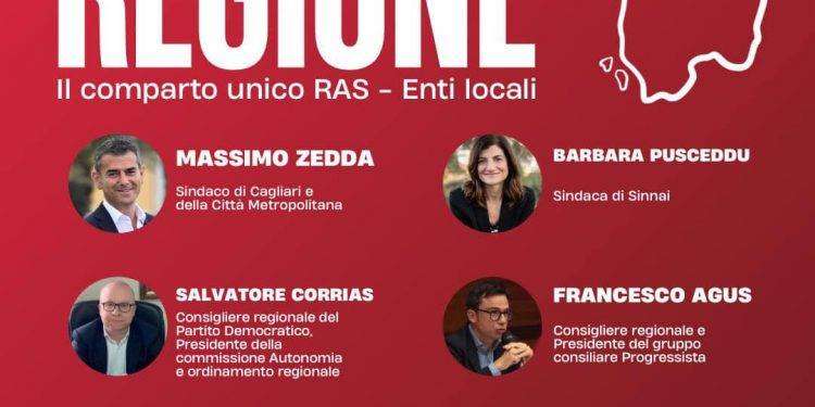 Giovedì ore 18:30 assemblea pubblica “Idee per la Regione: Il comparto unico RAS – Enti locali”