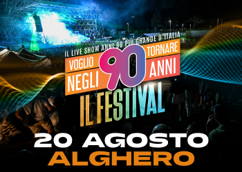 Alguer Summer Festival: Voglio Tornare Negli Anni 90 si conferma il 20 agosto