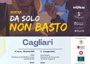 Cagliari, inaugurazione della mostra “Da solo non basto”