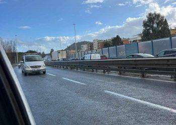 Cagliari, tamponamento sull’Asse Mediano: traffico in tilt